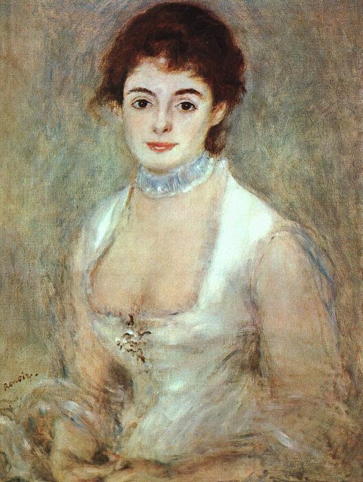 Pierre Renoir Portrait of Madame Henriot Spain oil painting art